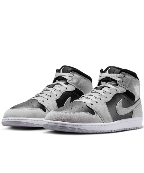 JORDAN BRAND(ジョーダンブランド)の「エア ジョーダン 1 MID メンズシューズ / Air Jordan 1 Mid Men's Shoes DQ8426-008 Light Smoke Grey(スニーカー・メンズ・スモークグレー・28.5/26/25.5/25/28/27.5/27/26.5/30/29.5/29)」の8枚目の写真