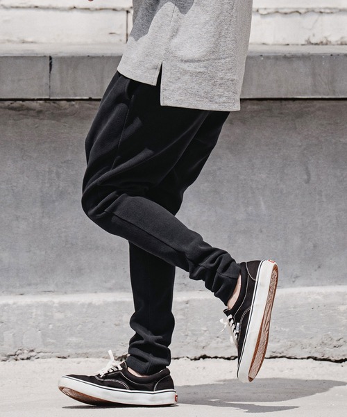 CAMBIO(カンビオ)の「mp15216-Mole Herringbone Jacquard Jodhpurs ヘリンボーンジャガードジョッパーズパンツ(GM-A6202W-008)(その他パンツ・メンズ・ブラック/チャコール/ベージュ・S/M/L)」の2枚目の写真