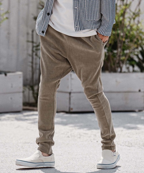 CAMBIO(カンビオ)の「mp15216-Mole Herringbone Jacquard Jodhpurs ヘリンボーンジャガードジョッパーズパンツ(GM-A6202W-008)(その他パンツ・メンズ・ブラック/チャコール/ベージュ・S/M/L)」の9枚目の写真