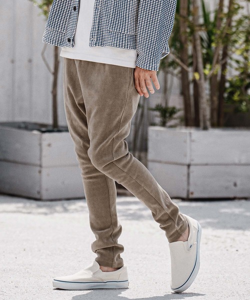 CAMBIO(カンビオ)の「mp15216-Mole Herringbone Jacquard Jodhpurs ヘリンボーンジャガードジョッパーズパンツ(GM-A6202W-008)(その他パンツ・メンズ・ブラック/チャコール/ベージュ・S/M/L)」の11枚目の写真