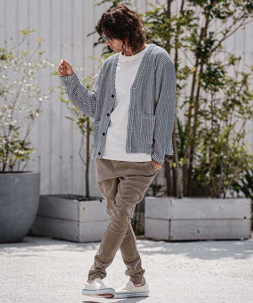 CAMBIO(カンビオ)の「mp15216-Mole Herringbone Jacquard Jodhpurs ヘリンボーンジャガードジョッパーズパンツ(GM-A6202W-008)(その他パンツ・メンズ・ブラック/チャコール/ベージュ・S/M/L)」の14枚目の写真