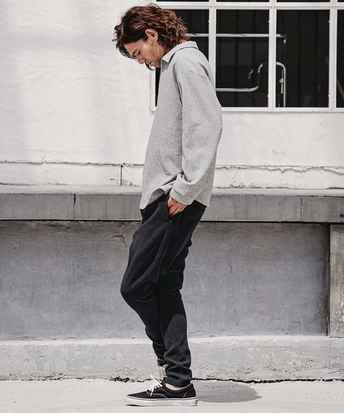 CAMBIO(カンビオ)の「mp15216-Mole Herringbone Jacquard Jodhpurs ヘリンボーンジャガードジョッパーズパンツ(GM-A6202W-008)(その他パンツ・メンズ・ブラック/チャコール/ベージュ・S/M/L)」の18枚目の写真