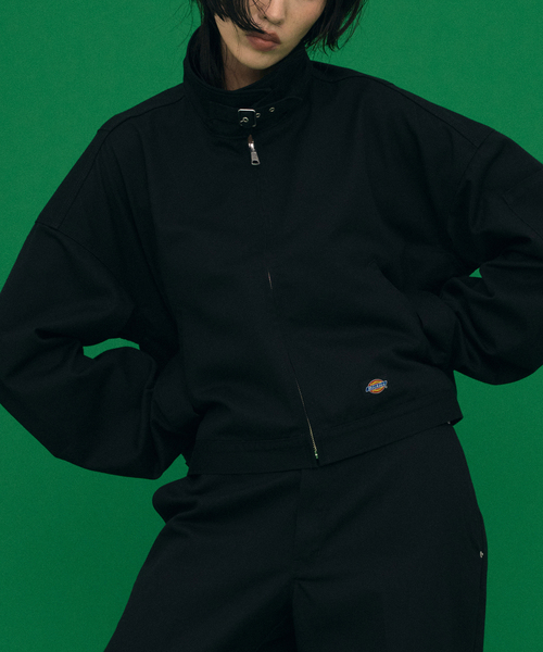 Dickies（ディッキーズ）の「DICKIES 別注 EISENHOWER ジャケット（その他アウター・レディース・ブラウン/ブラック・MEDIUM/SMALL）」の5枚目の写真