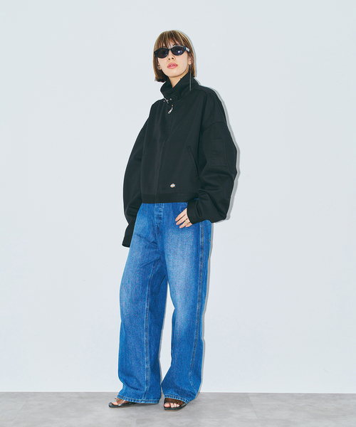 Dickies（ディッキーズ）の「DICKIES 別注 EISENHOWER ジャケット（その他アウター・レディース・ブラウン/ブラック・MEDIUM/SMALL）」の17枚目の写真