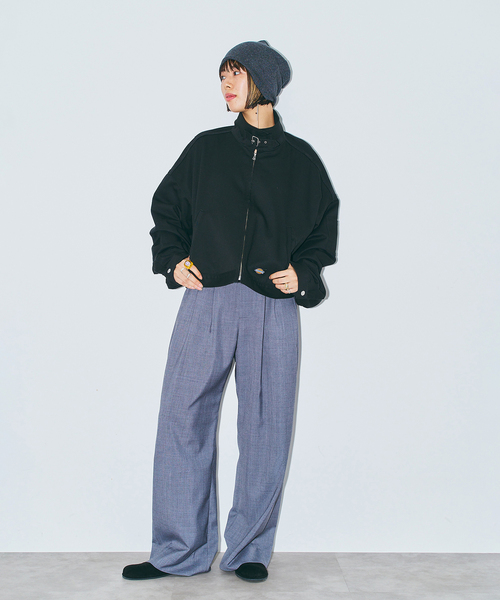 Dickies（ディッキーズ）の「DICKIES 別注 EISENHOWER ジャケット（その他アウター・レディース・ブラウン/ブラック・MEDIUM/SMALL）」の18枚目の写真