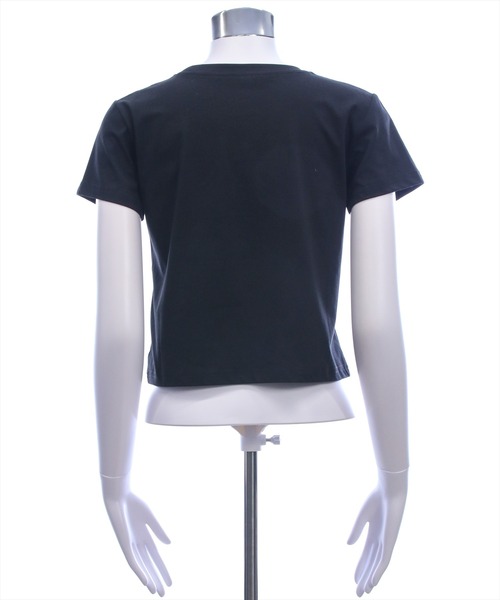 clear（クリア）の「接触冷感ビックビジューロゴTシャツ［骨格ウェーブ／フェミニン／大人かわいい］（Tシャツ/カットソー・レディース・ブラック/ピンク/オフホワイト・F）」の18枚目の写真