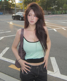 Layered Tank Top Mint