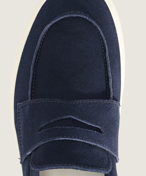 VANS(バンズ)の「ローファー 53 / Loafer 53 VINTAGE SUEDE NAVY/M VN001159FRP1(ローファー・メンズ・ネイビー・10/8.5/8/7.5/7/6.5/6/5.5/5/4.5/4/13/12/11/10.5/9.5/9)」の5枚目の写真