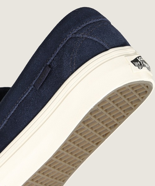 VANS(バンズ)の「ローファー 53 / Loafer 53 VINTAGE SUEDE NAVY/M VN001159FRP1(ローファー・メンズ・ネイビー・10/8.5/8/7.5/7/6.5/6/5.5/5/4.5/4/13/12/11/10.5/9.5/9)」の6枚目の写真