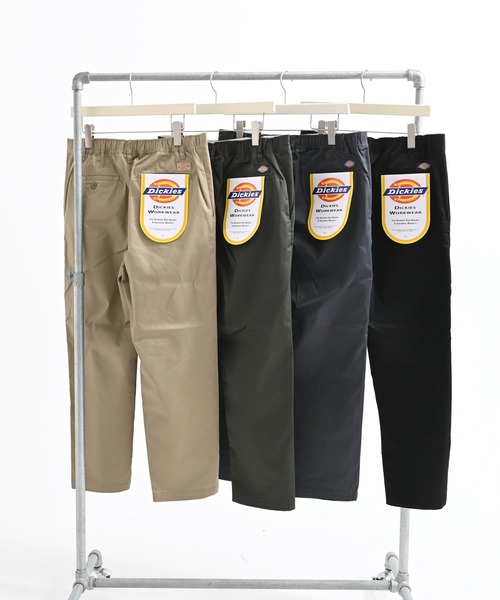 Dickies(ディッキーズ)の「【Dickies】TC TWILL Easy Tapered Pants / ツイル イージー テーパード パンツ(チノパンツ・メンズ・カーキ/ブラック/ベージュ/チャコールグレー・S/XL/L/M)」の14枚目の写真