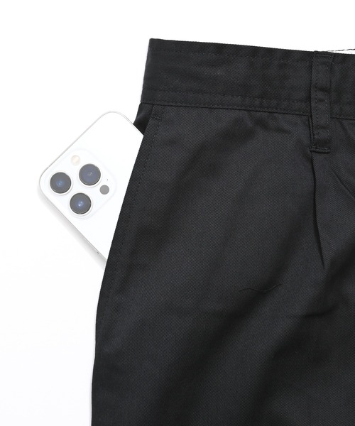 Dickies(ディッキーズ)の「【Dickies】TC TWILL Easy Tapered Pants / ツイル イージー テーパード パンツ(チノパンツ・メンズ・カーキ/ブラック/ベージュ/チャコールグレー・S/XL/L/M)」の7枚目の写真