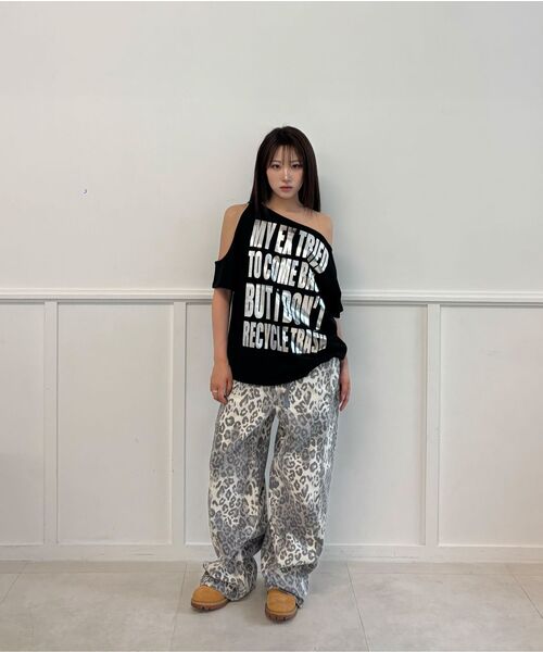 Midnight Move(ミッドナイトムーブ)の「2 sl ex t (black)(Tシャツ/カットソー・レディース・その他・FREE)」の10枚目の写真
