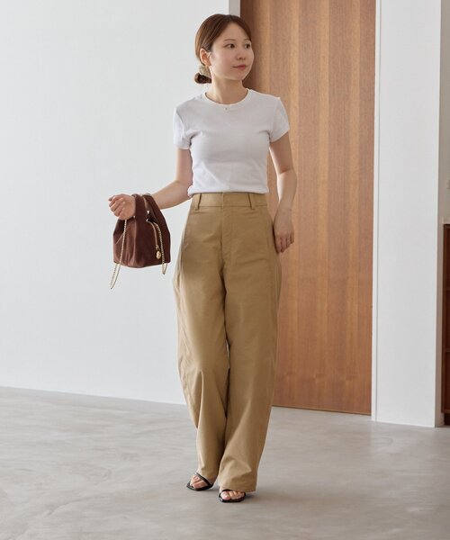 gemeil(ジェムイル)の「コーデュロイレイヤーチェーンバッグ(PT-375)(ショルダーバッグ・レディース・ネイビー/ダークブラウン・FREE)」の3枚目の写真
