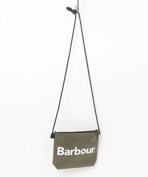 Barbour（バブアー）の「《Barbour × FUJI ROCK》 サコッシュ（ボディバッグ/ウエストポーチ・メンズ・グリーン/ブラック・ONE SIZE）」の7枚目の写真