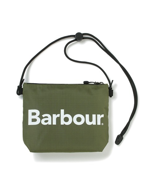 Barbour（バブアー）の「《Barbour × FUJI ROCK》 サコッシュ（ボディバッグ/ウエストポーチ・メンズ・グリーン/ブラック・ONE SIZE）」の3枚目の写真
