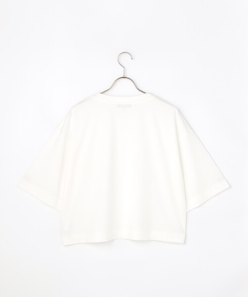 COMME CA ISM(コムサイズム)の「【接触冷感】ビッグボックスシルエットTシャツ(Tシャツ/カットソー・レディース・ブラック/ホワイト・LARGE/MEDIUM)」の16枚目の写真