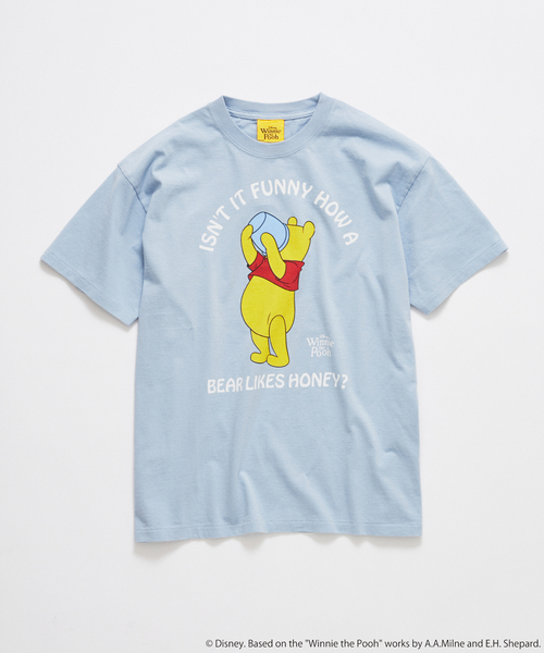 Disney(ディズニー)の「Disney / ディズニー キャラクター Tシャツ(Tシャツ/カットソー・メンズ・ブラック/パープル/ブラウン/グリーン/アイボリー/ブラックミックス/ブラック系その他/ブルー系その他・SMALL/MEDIUM/LARGE)」の7枚目の写真