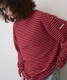【WEB限定】ボーダーボートネックロンT