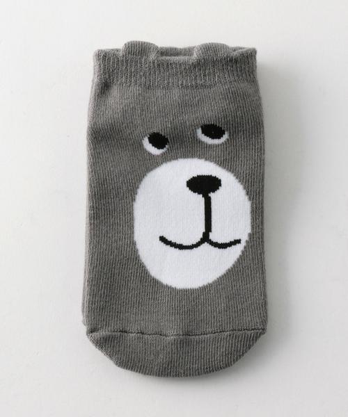 coen(コーエン)の「【coen kids】コーエンベア3Pソックス(ソックス/靴下・キッズ・その他1・FREE)」の3枚目の写真