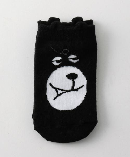coen(コーエン)の「【coen kids】コーエンベア3Pソックス(ソックス/靴下・キッズ・その他1・FREE)」の2枚目の写真