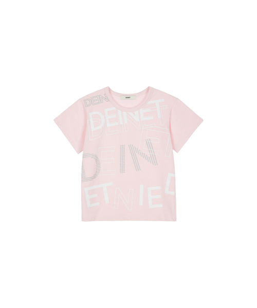 DEINET(ダイニット)の「DEINET MIXED LOGO T-SHIRTS IN PINK(Tシャツ/カットソー・レディース・その他・FREE)」の1枚目の写真