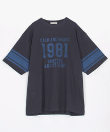 カレッジ ナンバリングTシャツ/ナンバーTシャツ