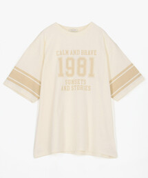 カレッジ ナンバリングTシャツ/ナンバーTシャツ