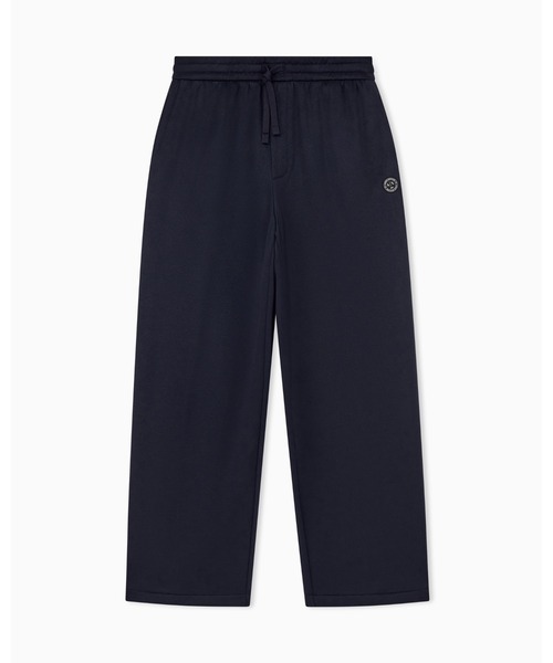 ARMANI EXCHANGE(アルマーニエクスチェンジ)の「【A|X アルマーニ エクスチェンジ】ポリコットン ワイドパンツ(その他パンツ・メンズ・ダークネイビー・LARGE/MEDIUM/X-LARGE/X-SMALL)」の1枚目の写真