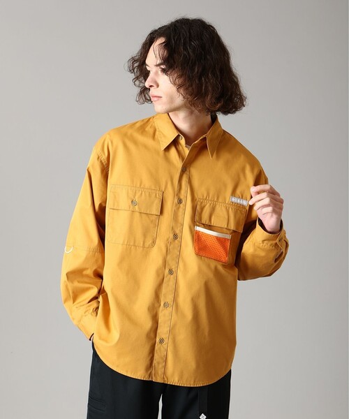 Columbia(コロンビア)の「Columbia/ シャックルトンレンジシャツ /コロンビア(シャツ/ブラウス・メンズ・パープル/グリーン/イエロー・XL/L/S/M)」の3枚目の写真