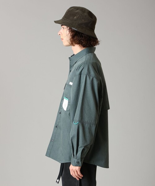 Columbia(コロンビア)の「Columbia/ シャックルトンレンジシャツ /コロンビア(シャツ/ブラウス・メンズ・パープル/グリーン/イエロー・XL/L/S/M)」の5枚目の写真