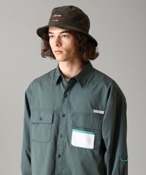 Columbia(コロンビア)の「Columbia/ シャックルトンレンジシャツ /コロンビア(シャツ/ブラウス・メンズ・パープル/グリーン/イエロー・XL/L/S/M)」の6枚目の写真