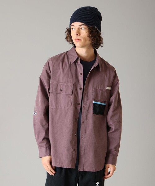 Columbia(コロンビア)の「Columbia/ シャックルトンレンジシャツ /コロンビア(シャツ/ブラウス・メンズ・パープル/グリーン/イエロー・XL/L/S/M)」の20枚目の写真