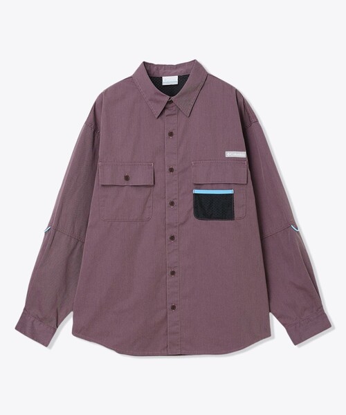 Columbia(コロンビア)の「Columbia/ シャックルトンレンジシャツ /コロンビア(シャツ/ブラウス・メンズ・パープル/グリーン/イエロー・XL/L/S/M)」の22枚目の写真