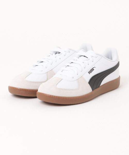PUMA(プーマ)の「PUMA プーマ PUMA CLUB LT メンズスニーカー(プーマクラブライト)(スニーカー・メンズ・ホワイト/ブラック・25.5cm/26.0cm/26.5cm/30.0cm/29.0cm/28.0cm/27.5cm/27.0cm)」の2枚目の写真