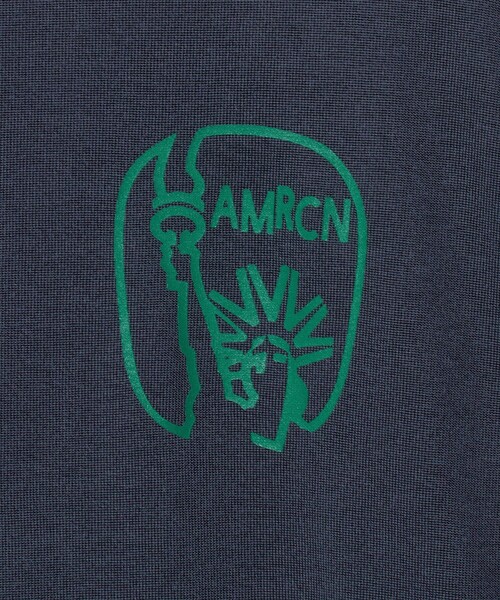 AMERICANA(アメリカーナ)の「<Americana>ロゴ リンガーTシャツ(Tシャツ/カットソー・レディース・ネイビー・FREE)」の10枚目の写真