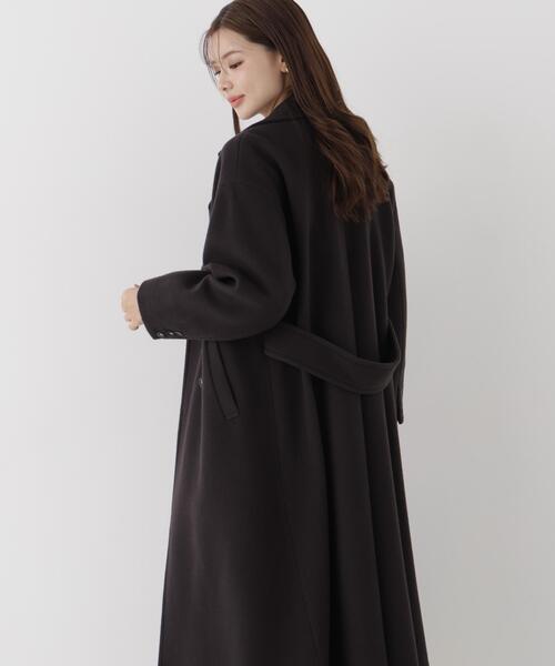 PROPORTION BODY DRESSING(プロポーションボディドレッシング)の「2wayチェスターコート / 1216252101(チェスターコート・レディース・ブラック/ダークグレー/チャコールグレー/ブラウン/ベージュ/ピンク・SMALL/P/S/MEDIUM)」の2枚目の写真