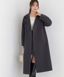 DANTON / ダントン】WOOL MOSSER CHESTER HALF COAT ウールモッサ