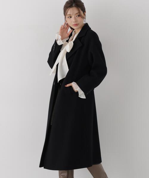 PROPORTION BODY DRESSING(プロポーションボディドレッシング)の「2wayチェスターコート / 1216252101(チェスターコート・レディース・ブラック/ダークグレー/チャコールグレー/ブラウン/ベージュ/ピンク・SMALL/P/S/MEDIUM)」の11枚目の写真