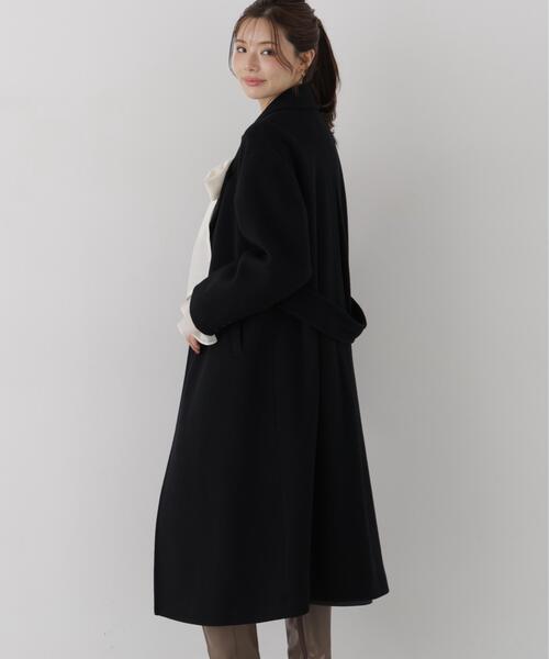 PROPORTION BODY DRESSING(プロポーションボディドレッシング)の「2wayチェスターコート / 1216252101(チェスターコート・レディース・ブラック/ダークグレー/チャコールグレー/ブラウン/ベージュ/ピンク・SMALL/P/S/MEDIUM)」の13枚目の写真
