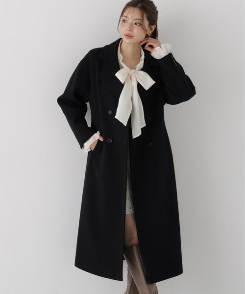 PROPORTION BODY DRESSING(プロポーションボディドレッシング)の「2wayチェスターコート / 1216252101(チェスターコート・レディース・ブラック/ダークグレー/チャコールグレー/ブラウン/ベージュ/ピンク・SMALL/P/S/MEDIUM)」の14枚目の写真