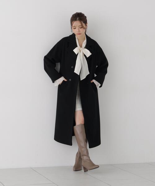 PROPORTION BODY DRESSING(プロポーションボディドレッシング)の「2wayチェスターコート / 1216252101(チェスターコート・レディース・ブラック/ダークグレー/チャコールグレー/ブラウン/ベージュ/ピンク・SMALL/P/S/MEDIUM)」の16枚目の写真