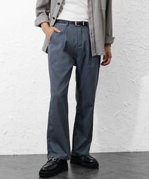 【MinoriTY】The Standardセミワイドストレートスラックス メンズ 秋服 通年