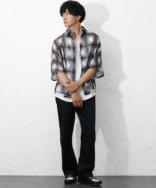 MinoriTY(マイノリティ)の「【MinoriTY】The Standardセミワイドストレートスラックス メンズ 秋服 通年(その他パンツ・メンズ・ネイビー/ブラック/ブラウン/チャコールグレー・M/S/L)」の10枚目の写真