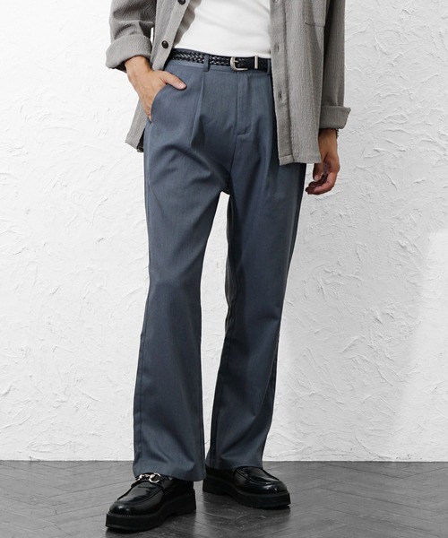 MinoriTY(マイノリティ)の「【MinoriTY】The Standardセミワイドストレートスラックス メンズ 秋服 通年(その他パンツ・メンズ・ネイビー/ブラック/ブラウン/チャコールグレー・M/S/L)」の13枚目の写真