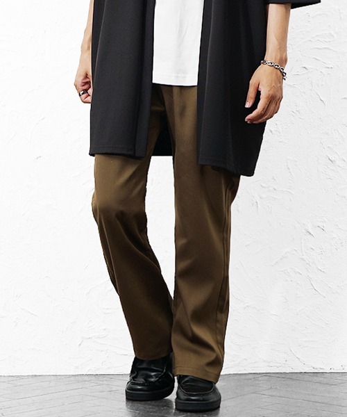 MinoriTY(マイノリティ)の「【MinoriTY】The Standardセミワイドストレートスラックス メンズ 秋服 通年(その他パンツ・メンズ・ネイビー/ブラック/ブラウン/チャコールグレー・M/S/L)」の15枚目の写真
