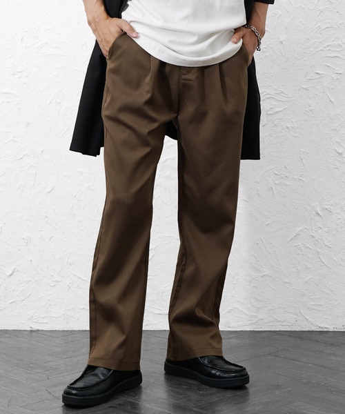 MinoriTY(マイノリティ)の「【MinoriTY】The Standardセミワイドストレートスラックス メンズ 秋服 通年(その他パンツ・メンズ・ネイビー/ブラック/ブラウン/チャコールグレー・M/S/L)」の17枚目の写真