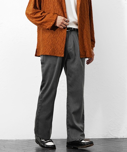 MinoriTY(マイノリティ)の「【MinoriTY】The Standardセミワイドストレートスラックス メンズ 秋服 通年(その他パンツ・メンズ・ネイビー/ブラック/ブラウン/チャコールグレー・M/S/L)」の20枚目の写真