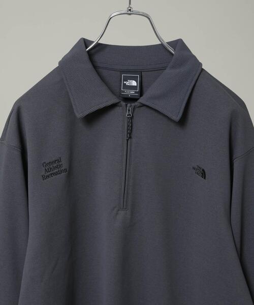 THE NORTH FACE（ザノースフェイス）の「THE NORTH FACE/GAR Dry Pile Sweat Anorak（Tシャツ/カットソー・メンズ・グレー/アイボリー・M/L）」の3枚目の写真