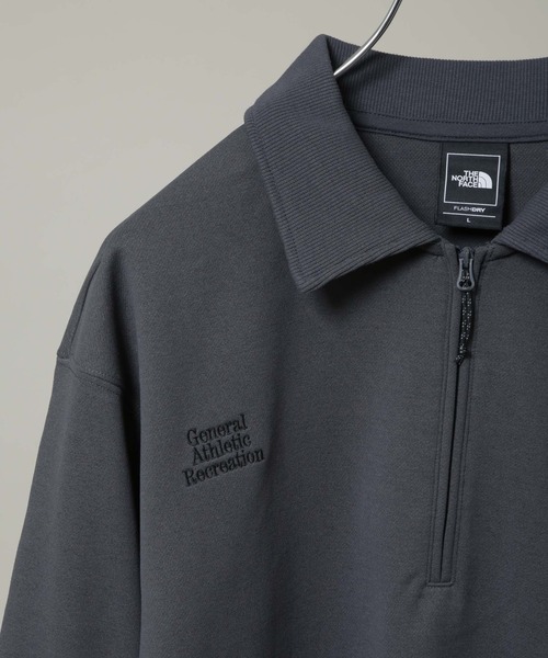 THE NORTH FACE（ザノースフェイス）の「THE NORTH FACE/GAR Dry Pile Sweat Anorak（Tシャツ/カットソー・メンズ・グレー/アイボリー・M/L）」の7枚目の写真