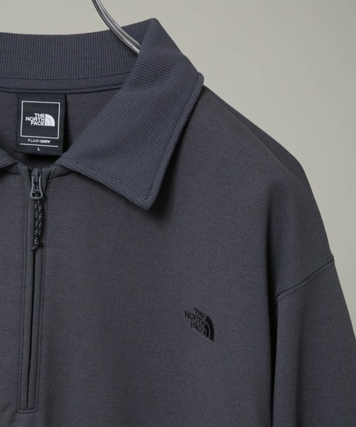 THE NORTH FACE（ザノースフェイス）の「THE NORTH FACE/GAR Dry Pile Sweat Anorak（Tシャツ/カットソー・メンズ・グレー/アイボリー・M/L）」の8枚目の写真